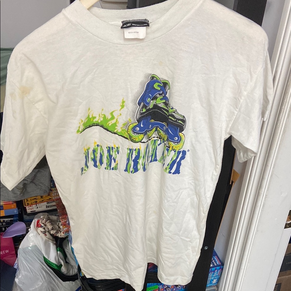 Vintage Joe Boxer Kids Roller Skate Graphic Tee
